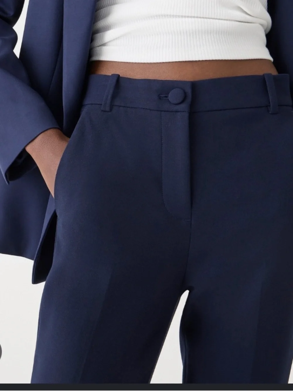 J. Crew Navy Cameron Dress Pants